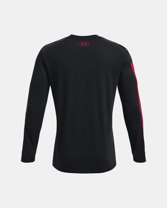 Men's UA Camo Boxed Sportstyle Long Sleeve image number 5