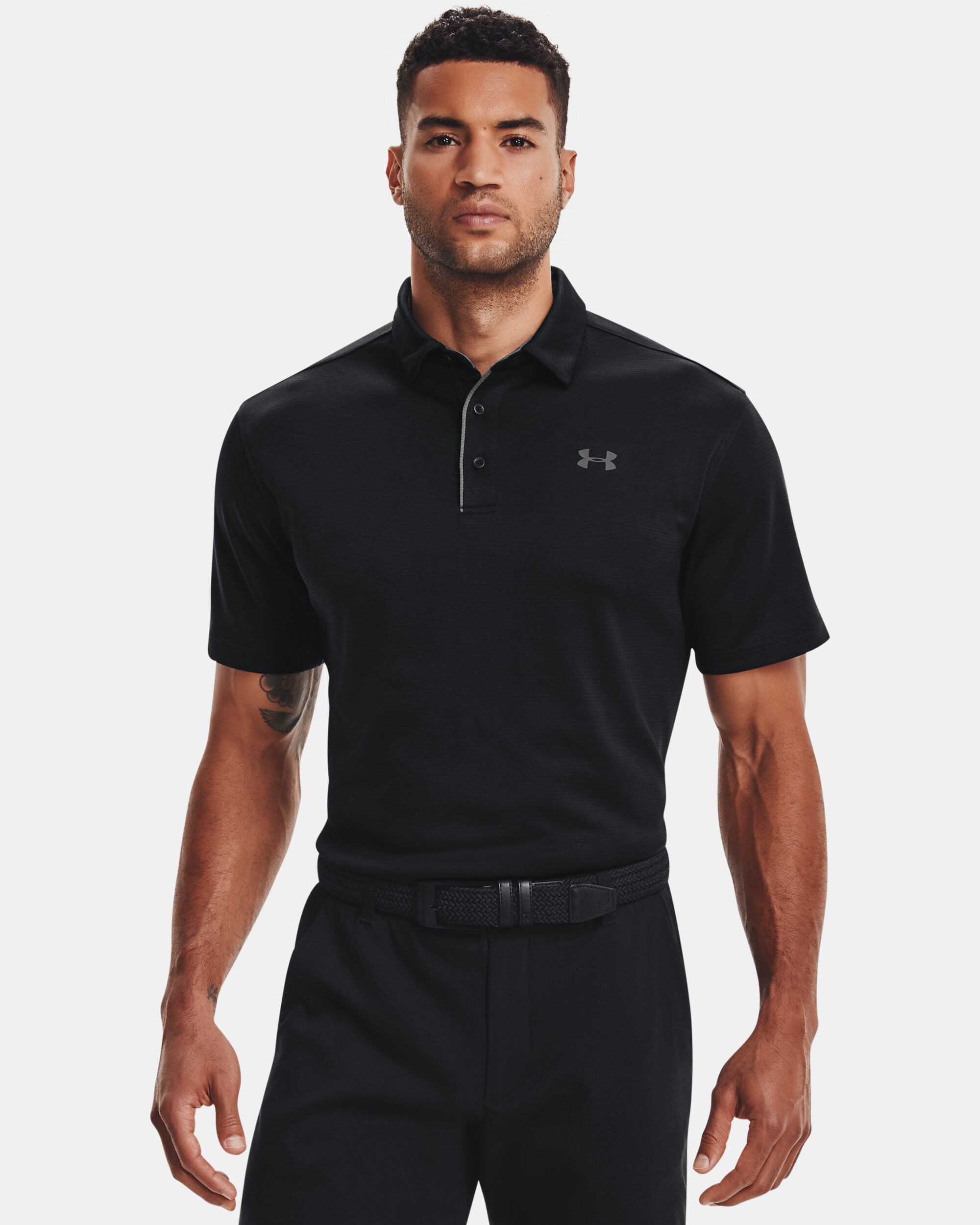 Under armour store golf polos