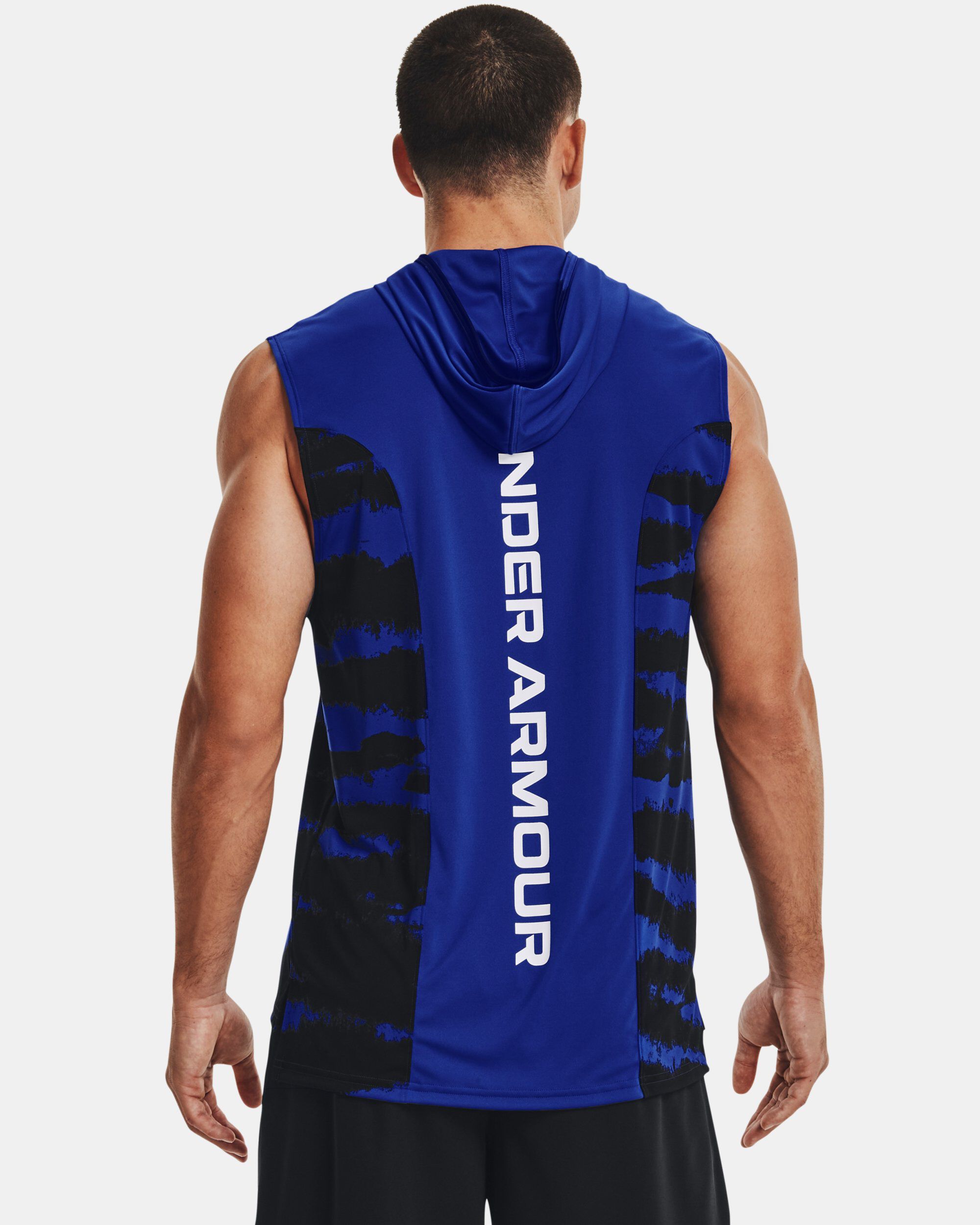 Under Armour Men s UA Baseline Tank Hoodie Blue in Dubai UAE
