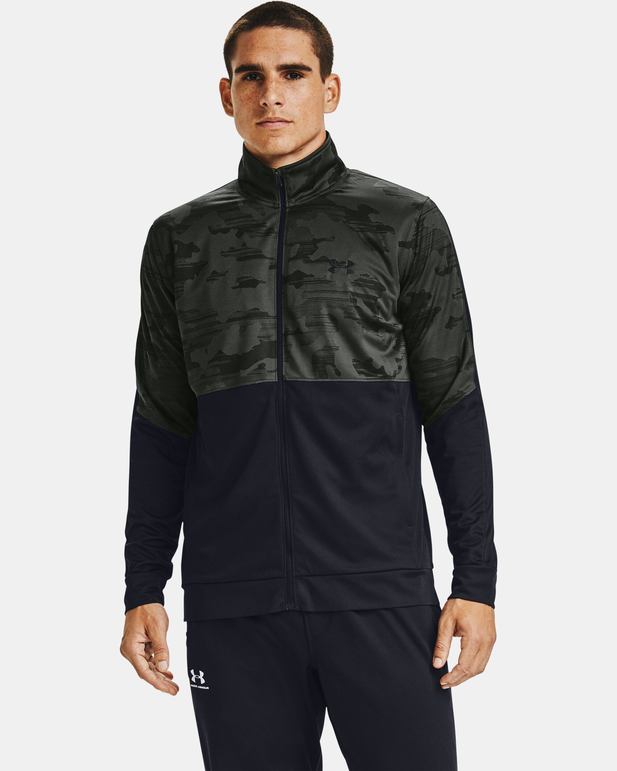 Buy Men s UA Sportstyle Pique Track Jacket Green in Dubai UAE Under Armour