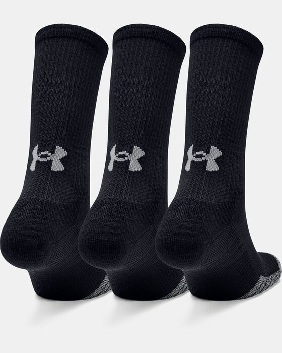 Adult HeatGear® Crew Socks 3-Pack image number 2