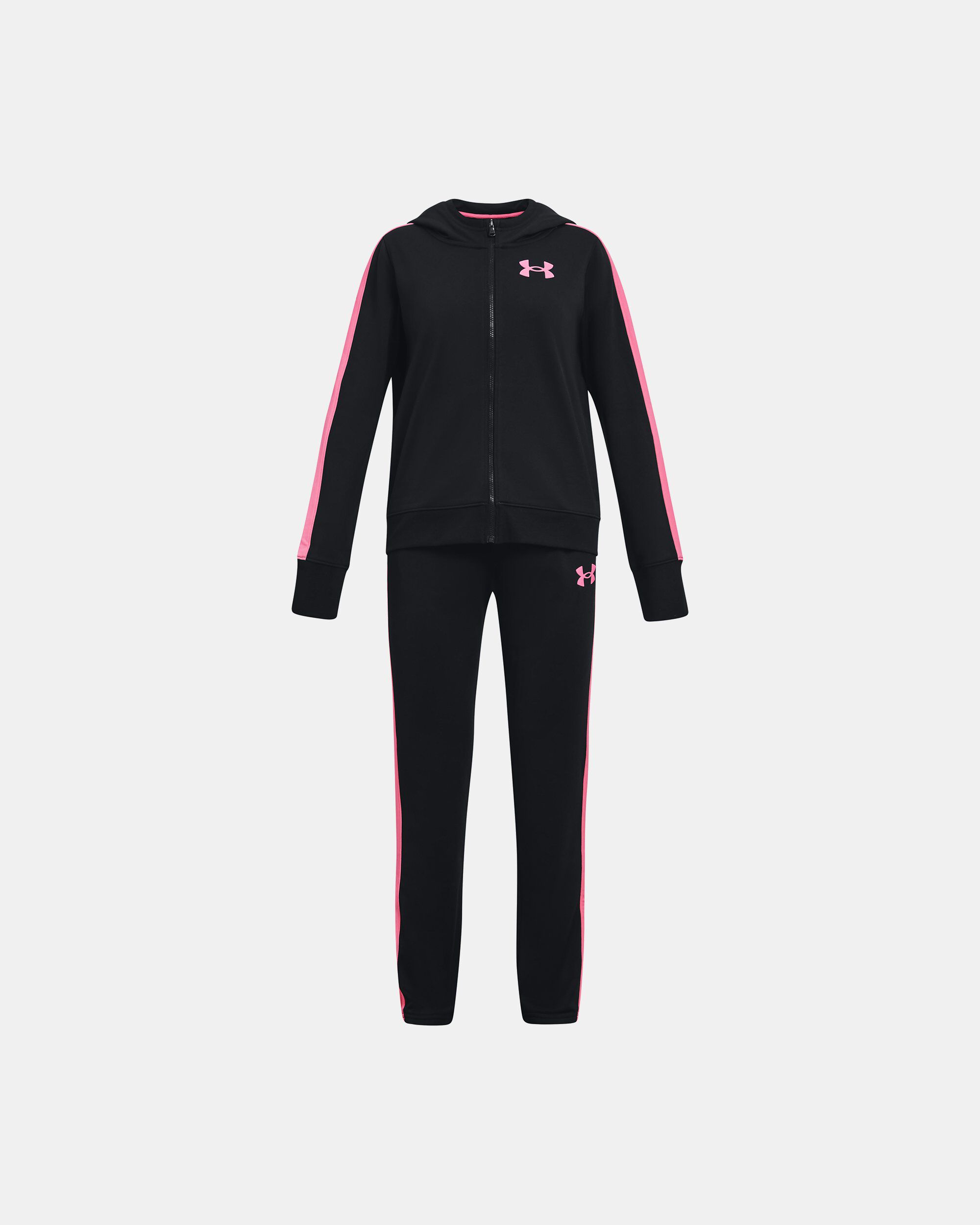 Plain black tracksuit girls 2025