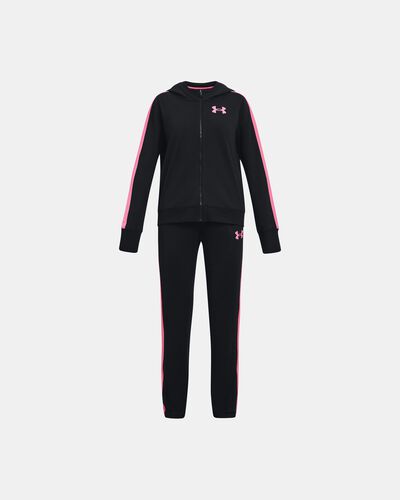 Girls' UA Knit Hooded Track Suit