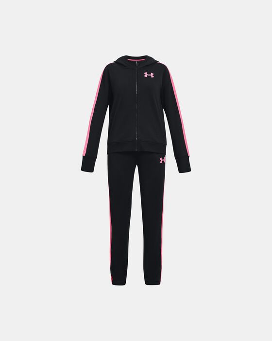 Girls' UA Knit Hooded Track Suit image number 0