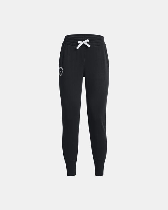 Women's UA Rival Fleece Crest Joggers image number 4
