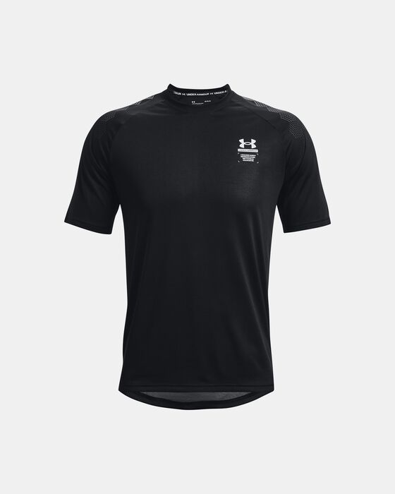 Men's UA ArmourPrint Short Sleeve image number 4