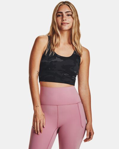 Women's UA Meridian Fitted Printed Crop Tank