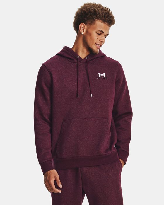 Men's UA Essential Fleece Hoodie image number 0