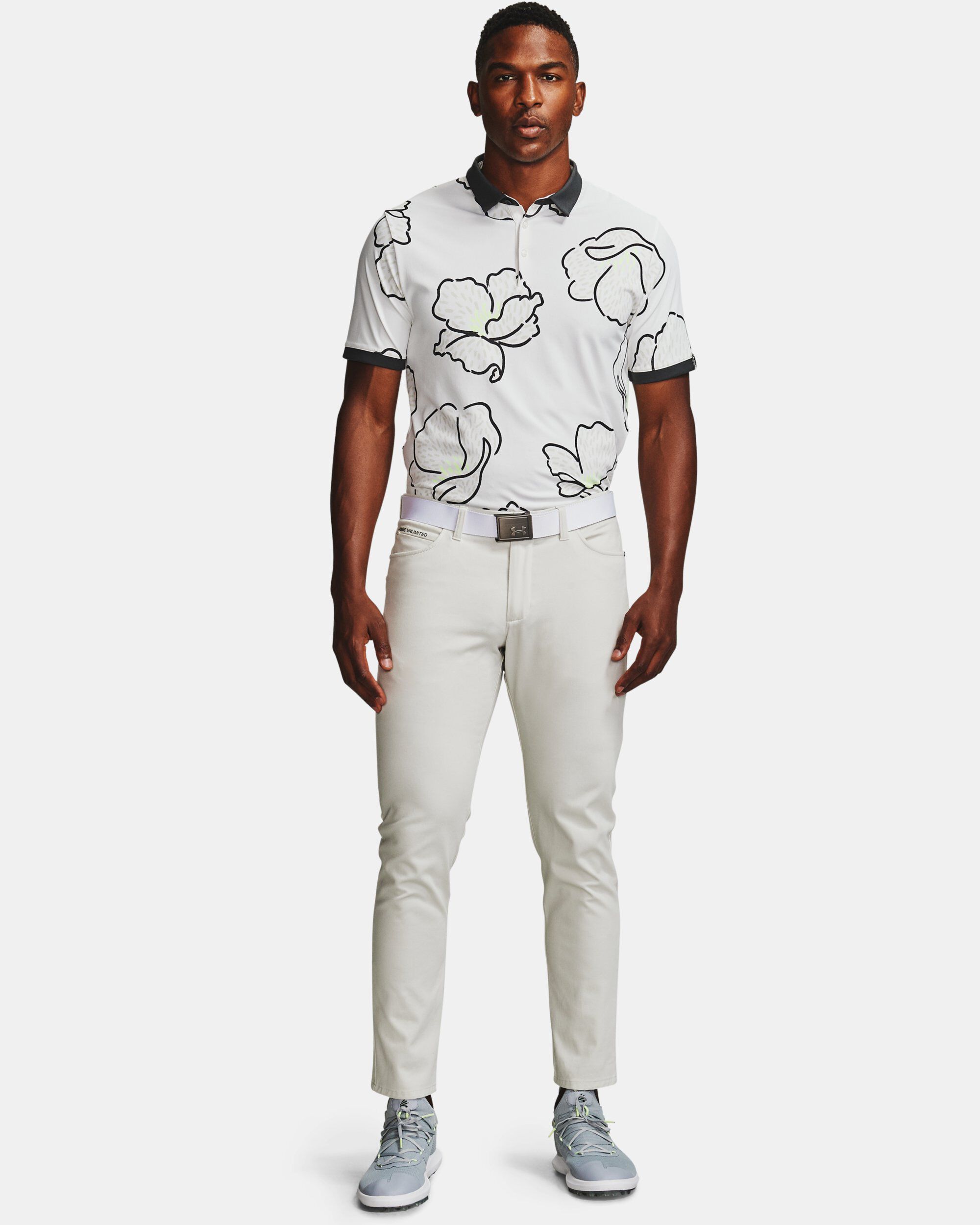 Buy Men s UA Range Unlimited Monarch Polo White in Dubai UAE Under Armour