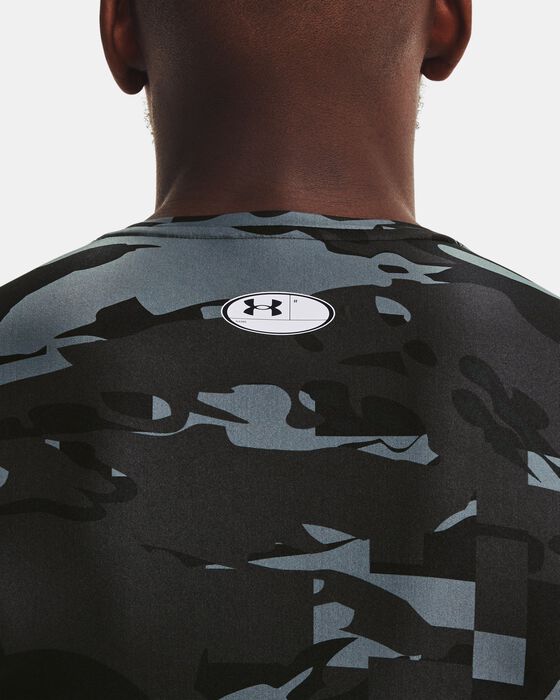 Men's UA Iso-Chill Compression Printed Long Sleeve image number 3