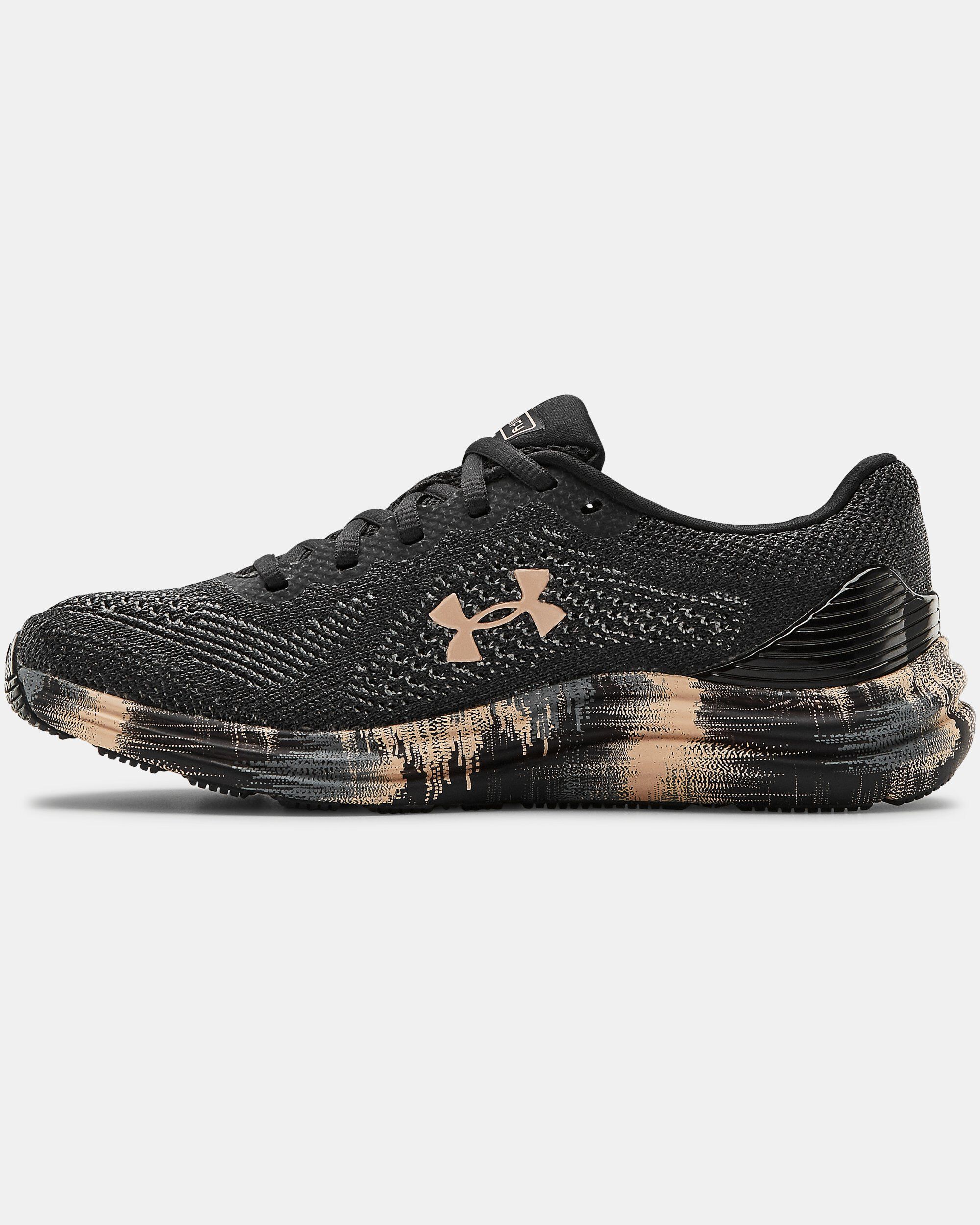 Under Armour Women s UA Liquify Print Running Shoes Purple in