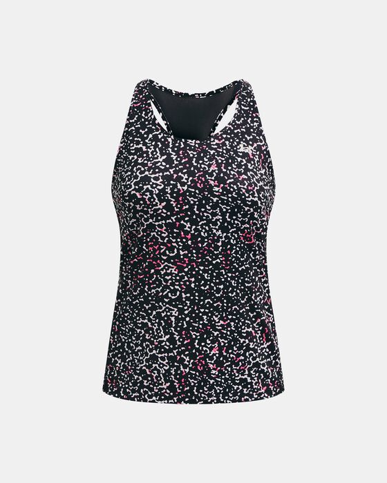 Women's HeatGear® Armour Racer Print Tank image number 0