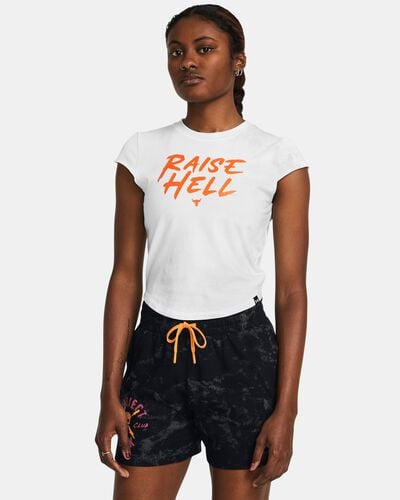 Women's Project Rock Underground Cap Sleeve T-Shirt