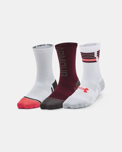 Kids' UA Performance Tech 3-Pack Crew Socks