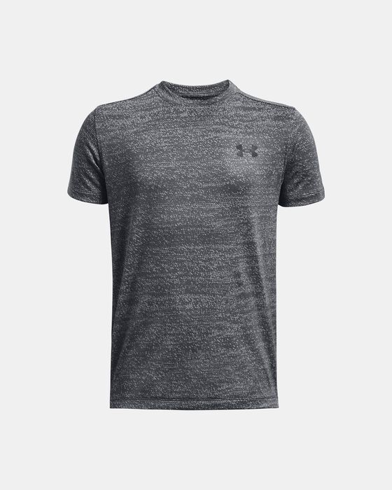 Boys' UA Tech™ Vent Jacquard Short Sleeve image number 0