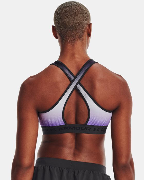 Women's Armour® Mid Crossback International Women's Day Sports Bra image number 1