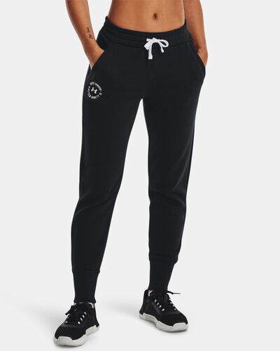Women's UA Rival Fleece Crest Joggers