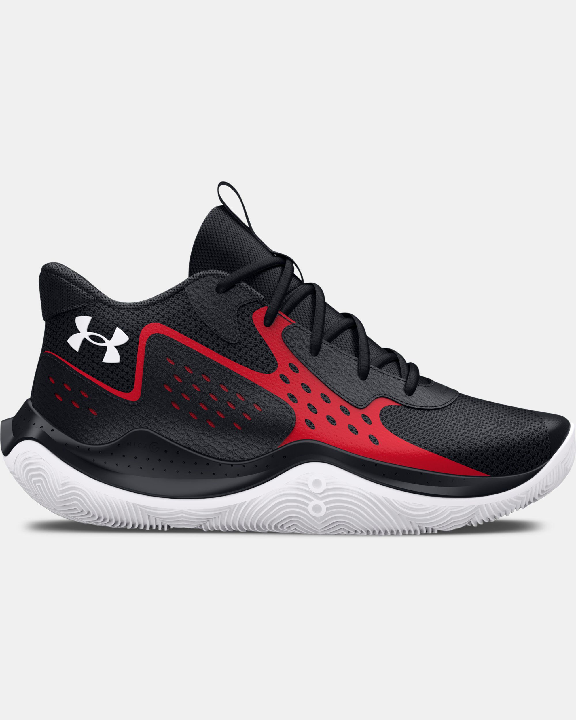 Buy Grade School UA Jet 23 Basketball Shoes Black in Dubai UAE Under Armour