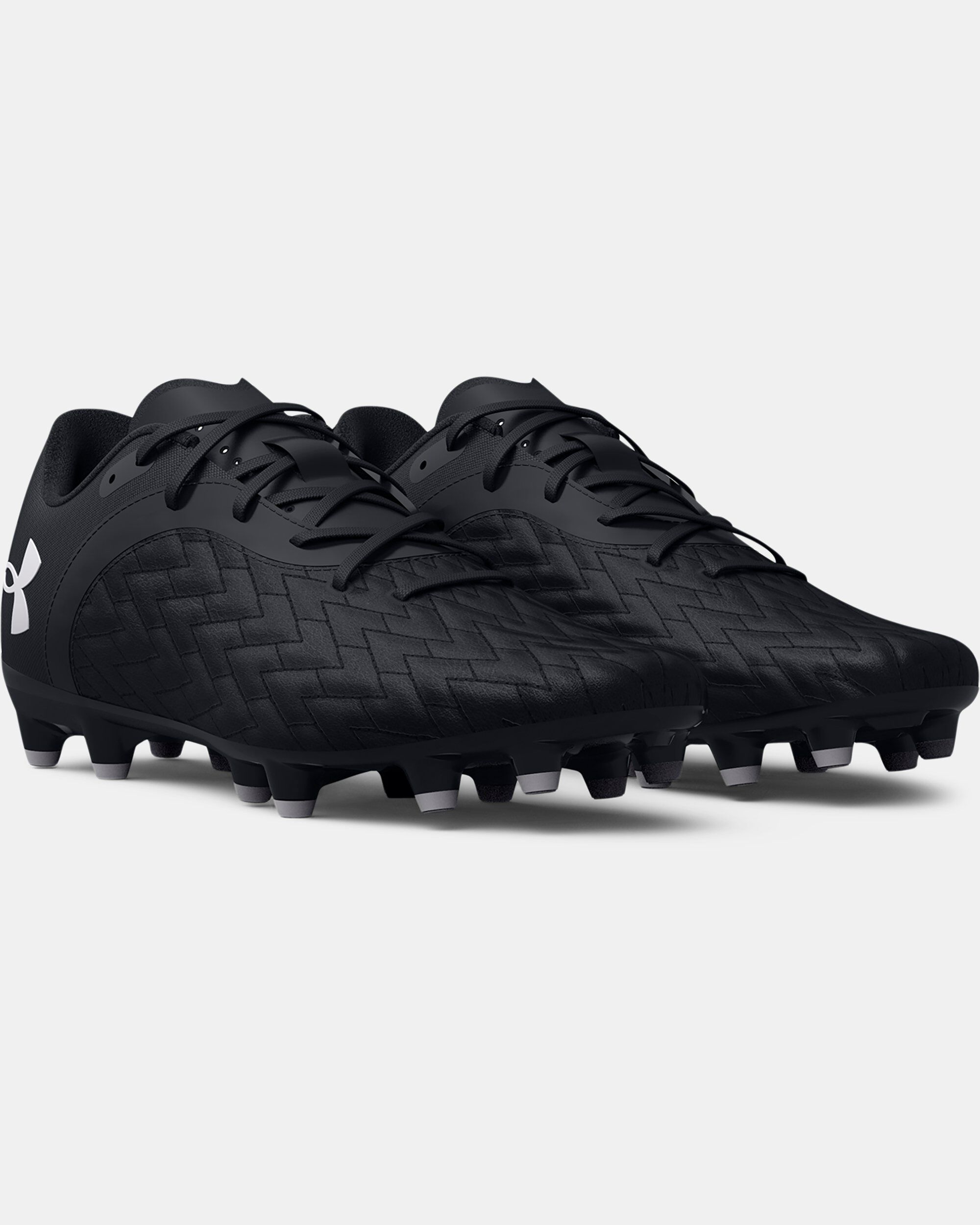 Buy Grade School UA Magnetico Select 2.0 FG Jr. Soccer Cleats Black in Dubai UAE Under Armour