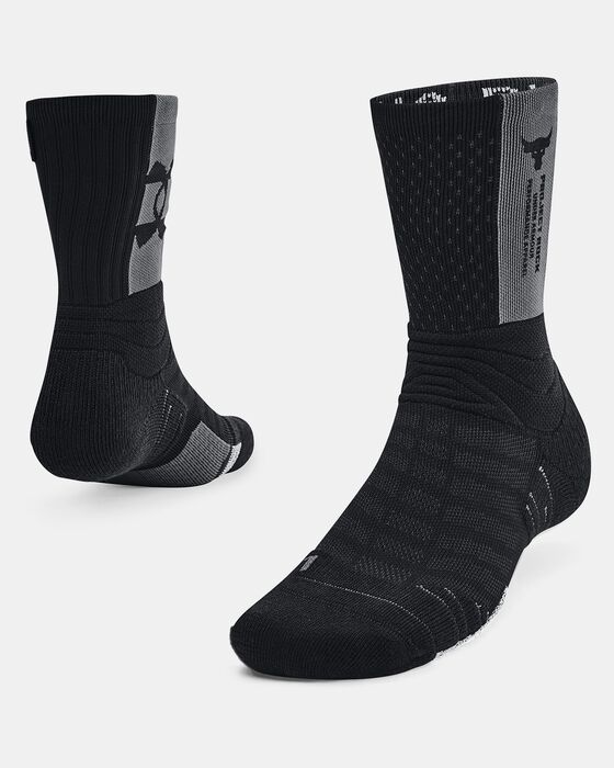 Unisex UA Playmaker Project Rock Crew Socks image number 0