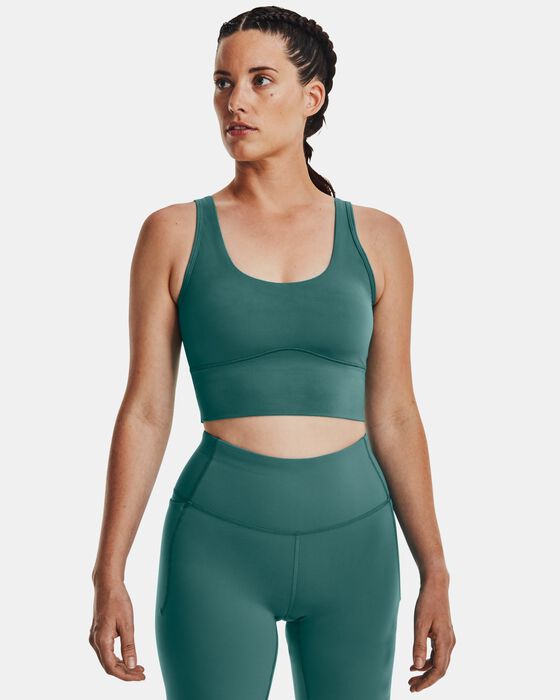 Women's UA Meridian Fitted Crop Tank image number 0