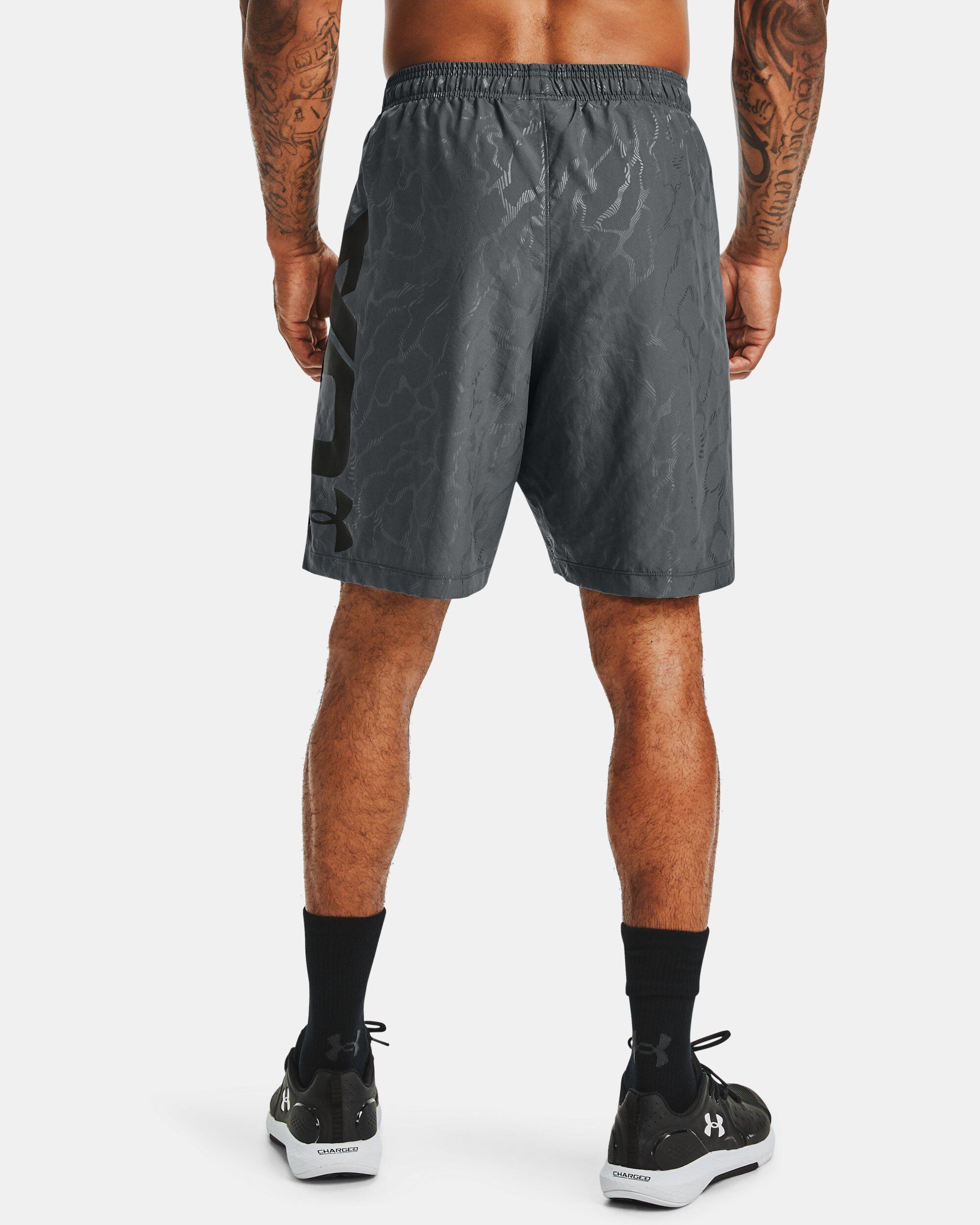 Men's under armour woven graphic hot sale emboss shorts
