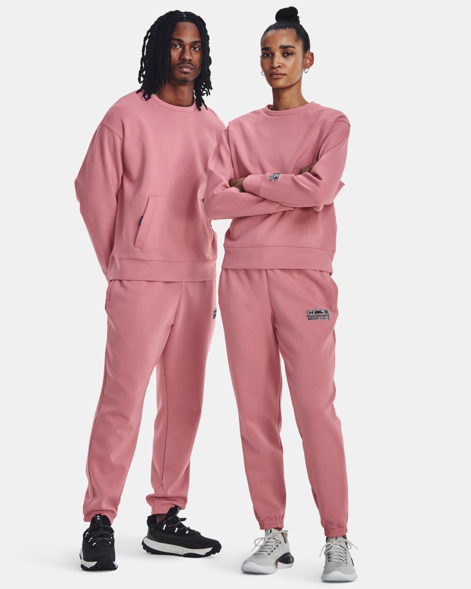 Mens pink deals nike tracksuit