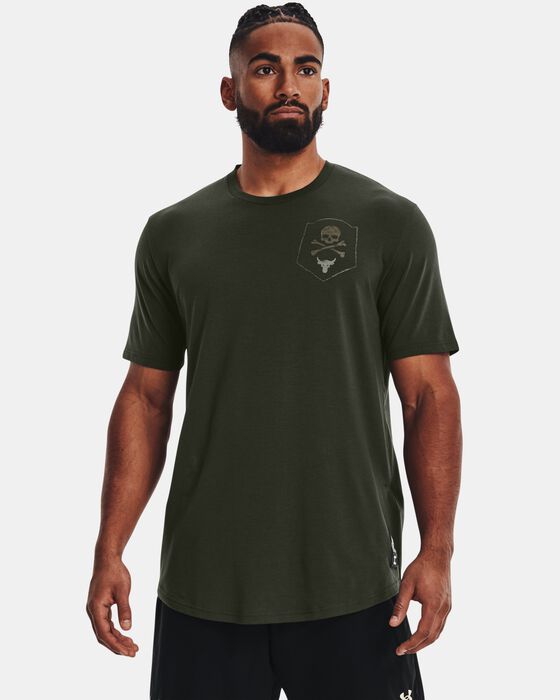 Men's Project Rock 100 Percent Short Sleeve image number 0