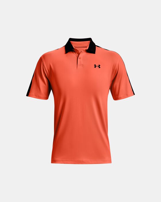 Men's UA T2G Blocked Polo image number 4