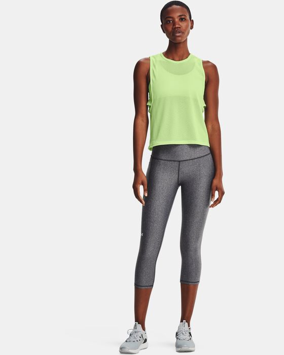 Women's HeatGear® Armour No-Slip Waistband Capris image number 2