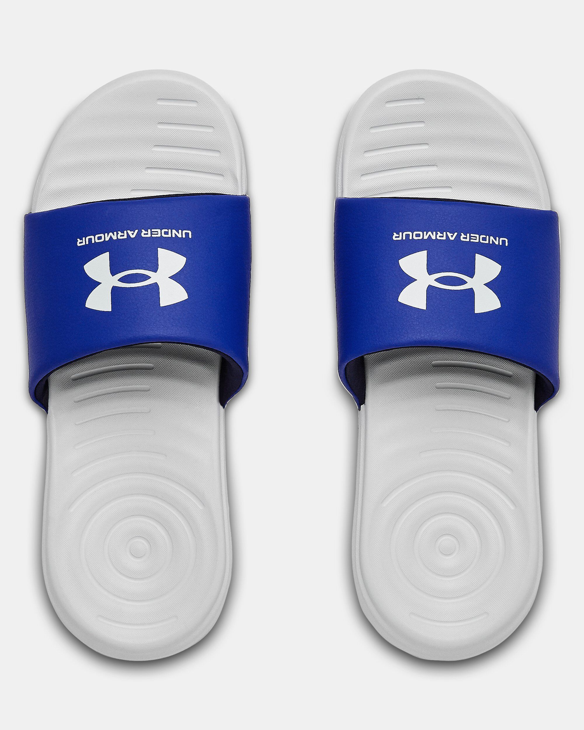 Under armour outlet slides mens