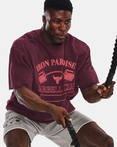Men's Project Rock Home Gym Heavyweight Terry Crew