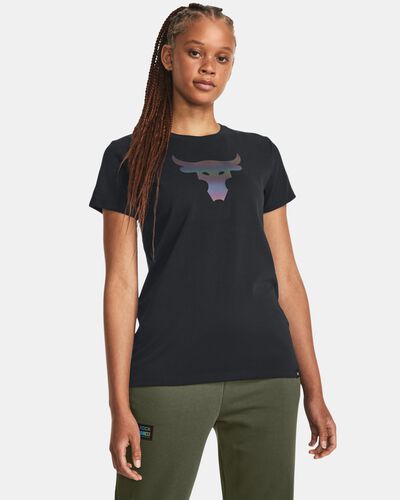 Women's Project Rock Night Shift Heavyweight Short Sleeve