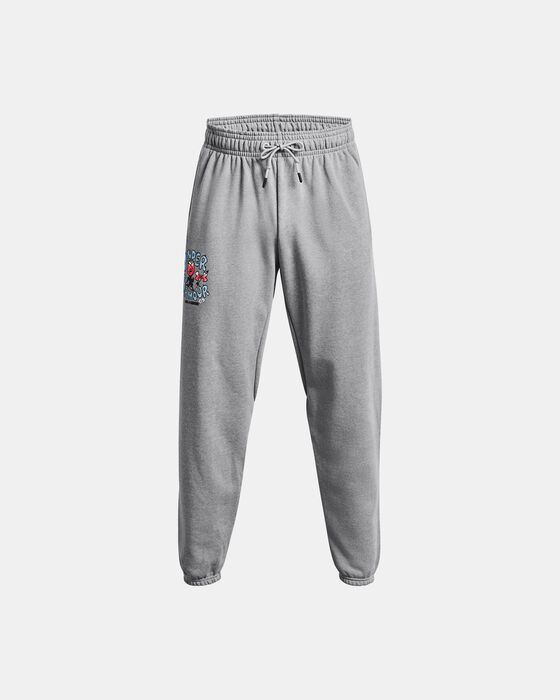 Men's UA Heavyweight Terry Rose Joggers image number 4