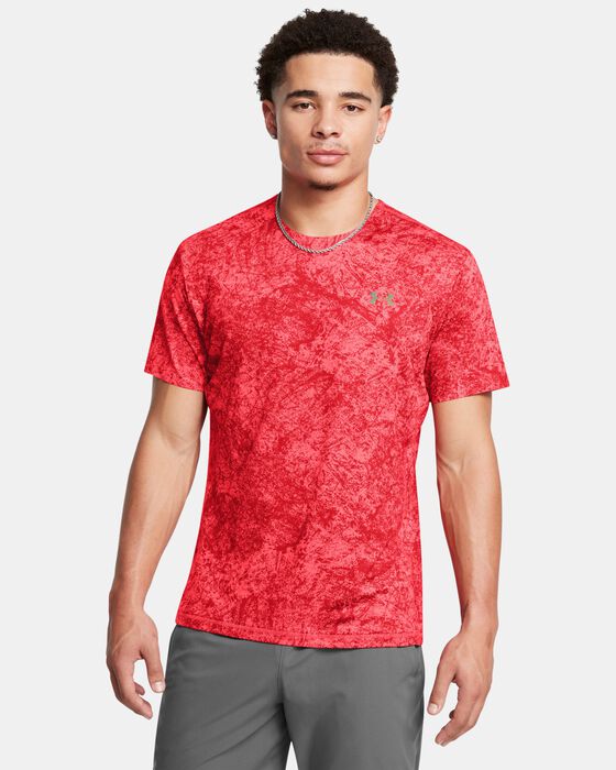 Men's UA Vanish Elite Vent Printed Short Sleeve image number 0