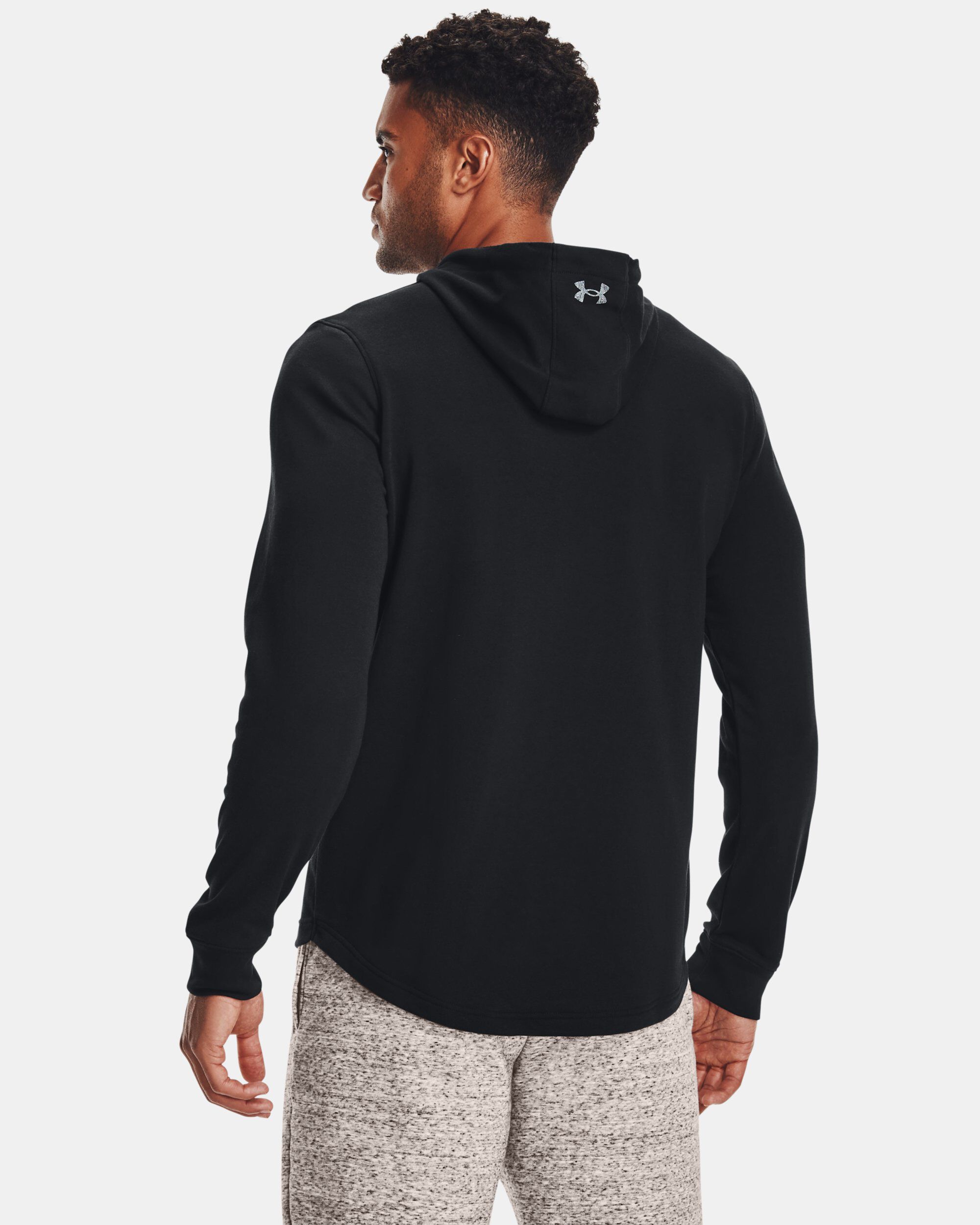 Under armour on sale terry fitted hoodie