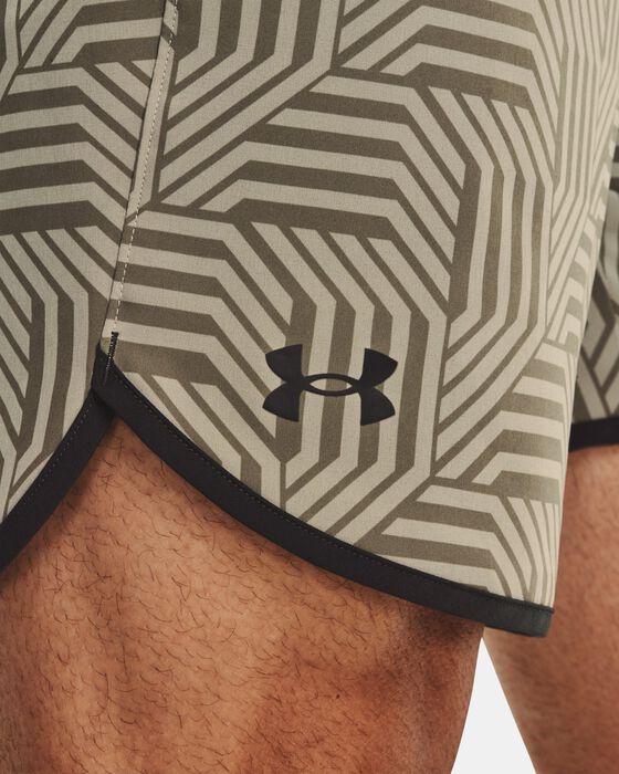 Men's UA HIIT Woven GeoTessa Shorts image number 4