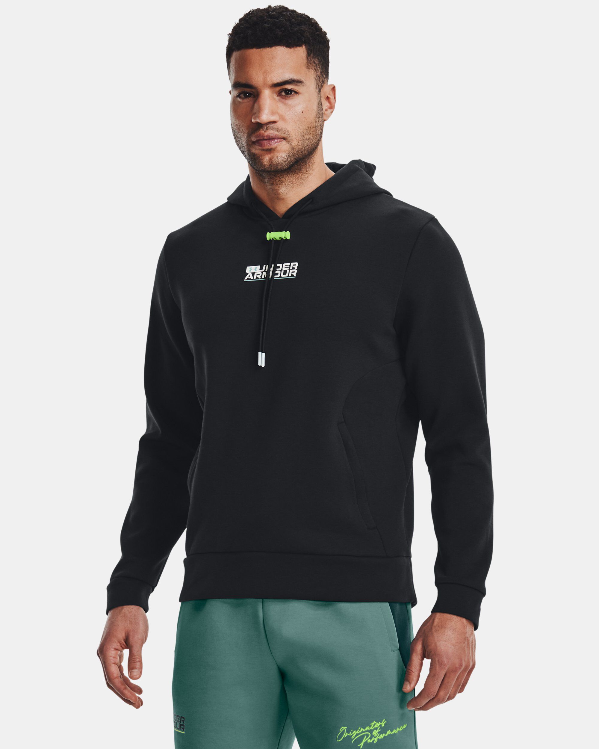 Buy Men s UA Summit Knit Hoodie Black in Dubai UAE Under Armour