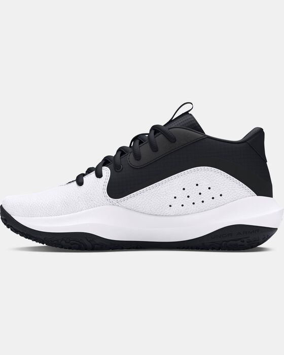 Grade School UA Lockdown 7 Basketball Shoes image number 1