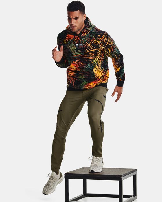 Under Armour Men's UA Rival Fleece Sport Palm Hoodie Yellow in Dubai, UAE