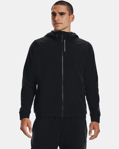Men's UA RUSH™ Fleece Full-Zip Hoodie