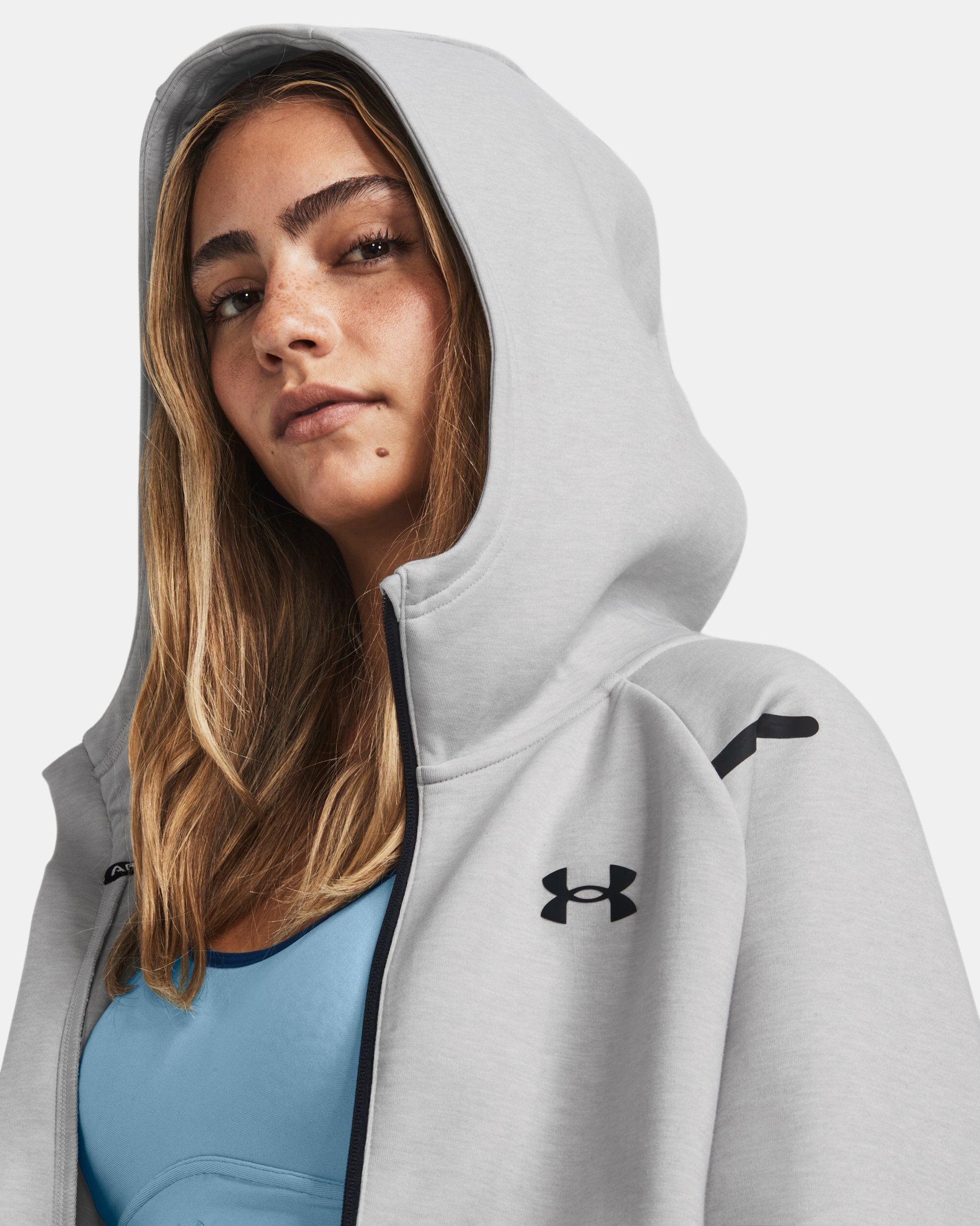 Ua unstoppable double knit full zip cheap