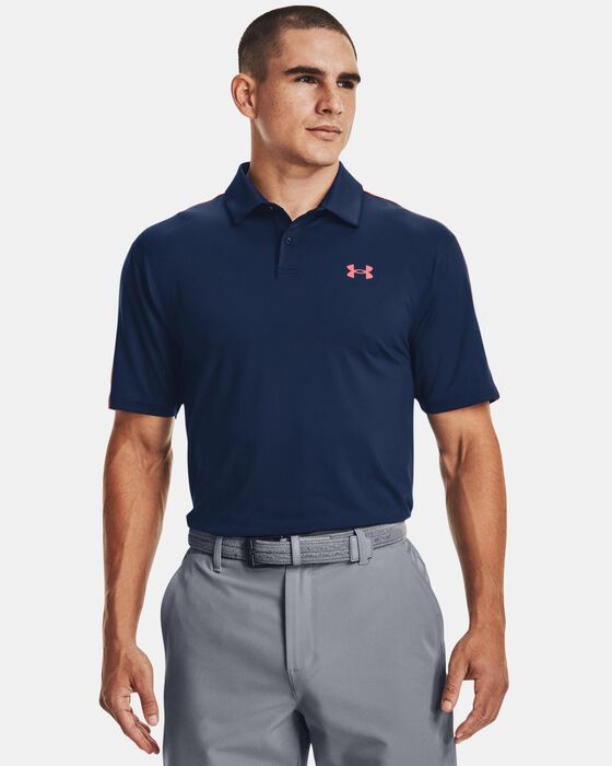 Men's UA T2G Blocked Polo image number 0