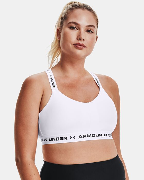Women's UA Crossback Low Sports Bra image number 4