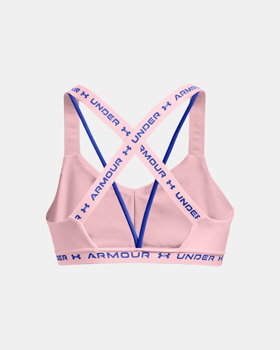 Women's UA Crossback Low Sports Bra image number 11