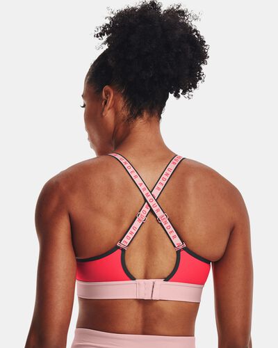 Women's UA Infinity Mid Blocked Sports Bra