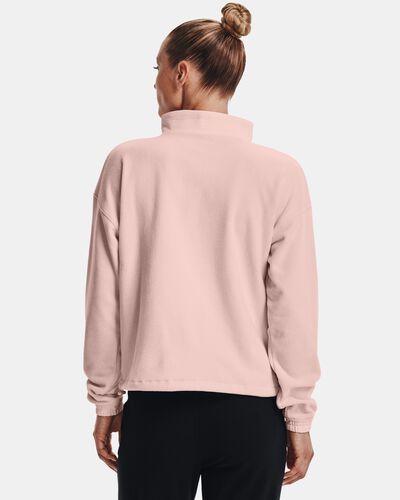 Women's UA RUSH™ Fleece ½ Zip Hoodie