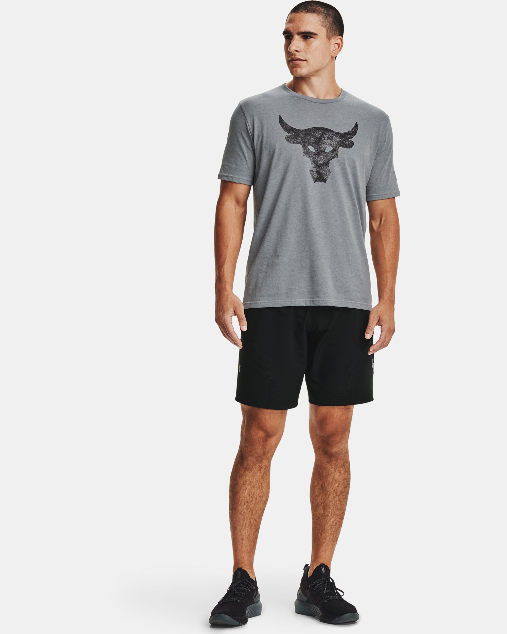 project rock colorblock shorts