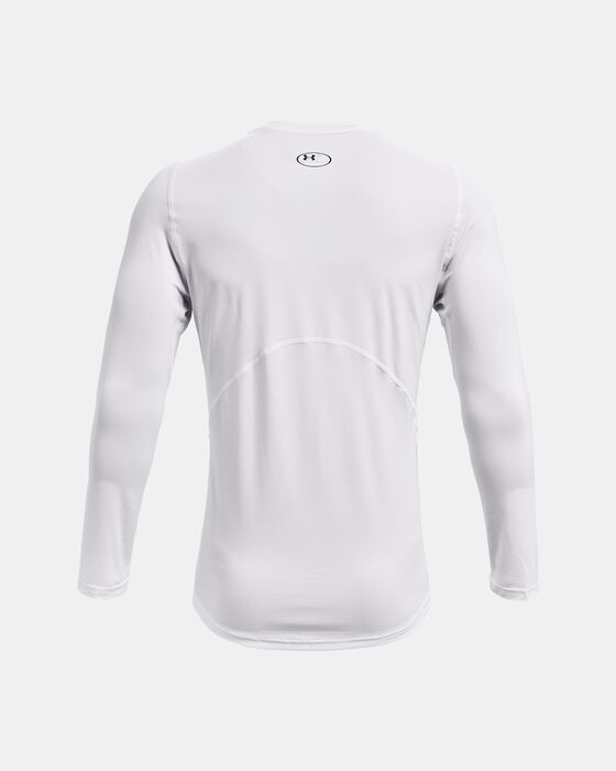 Men's HeatGear® Armour Fitted Long Sleeve image number 6