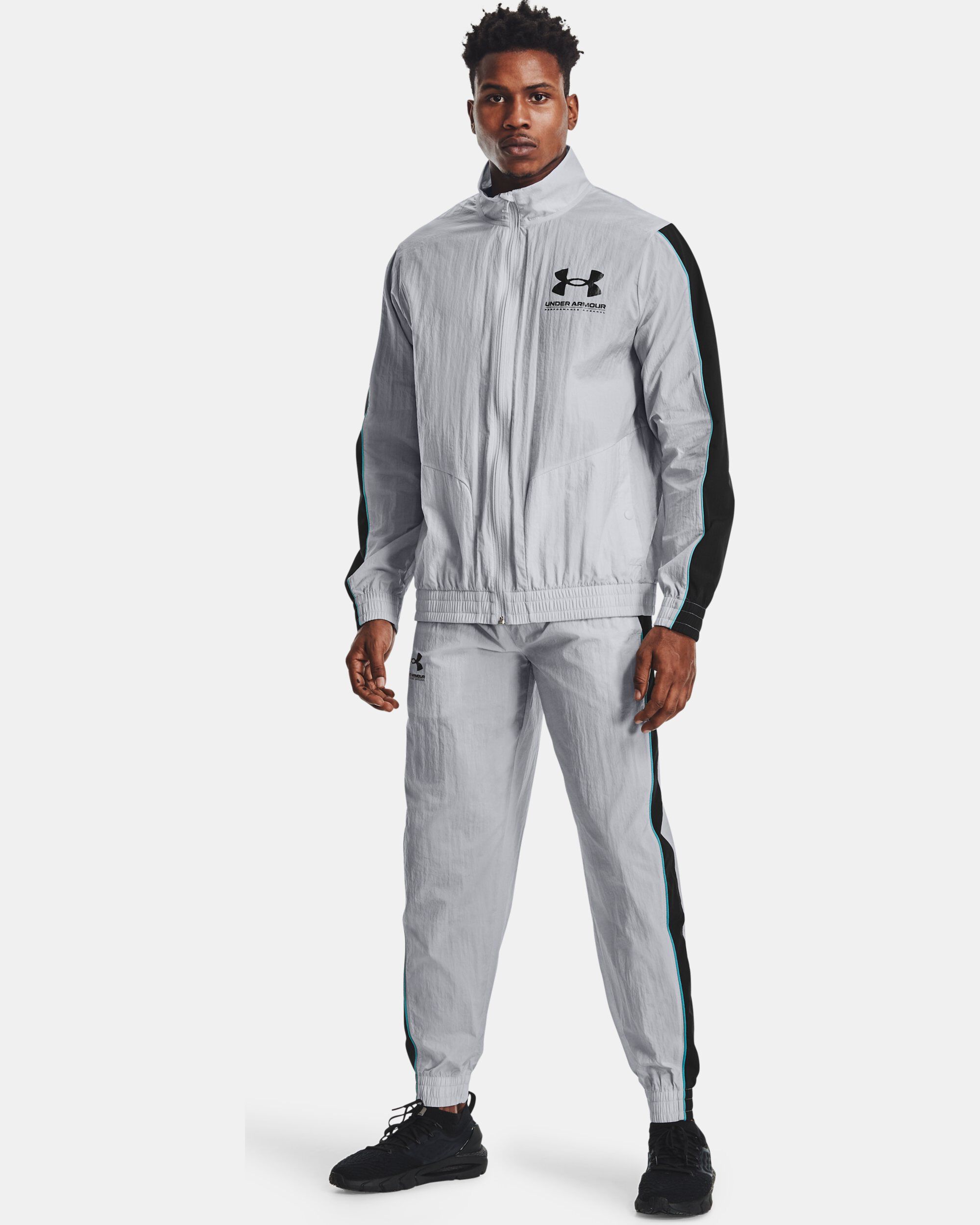 Buy Men s UA Woven Track Pants Grey in Dubai UAE Under Armour